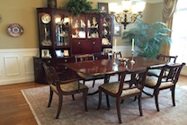 six seater dining room chairs 